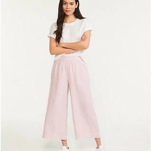 NWT Lou & Grey Wide Leg Linen Pants